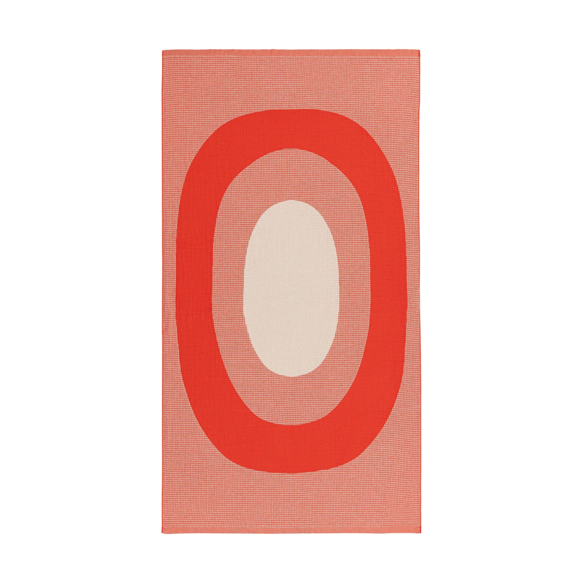 Melooni πετσέτα θαλάσσης 96,5x180 εκ., Orange-off white Marimekko