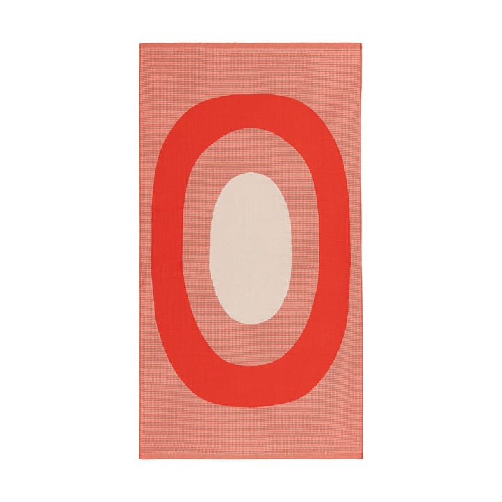 Melooni πετσέτα θαλάσσης 96,5x180 εκ. - Orange-off white - Marimekko