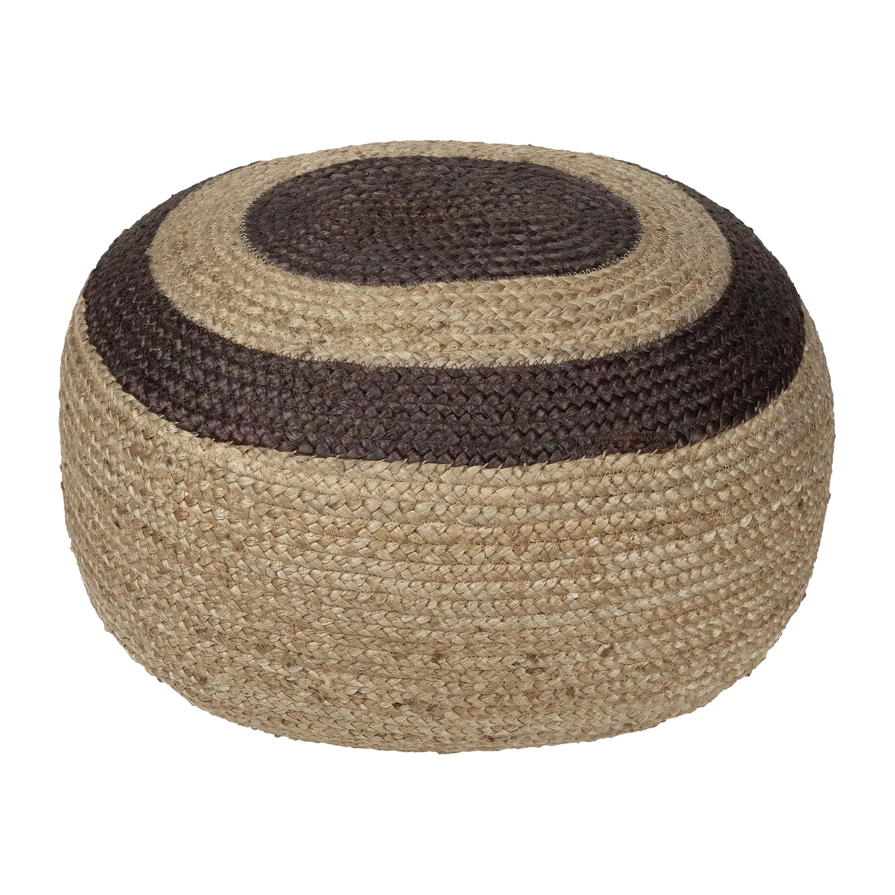 Πουφ από γιούτα Melooni , Jute-dark brown Marimekko