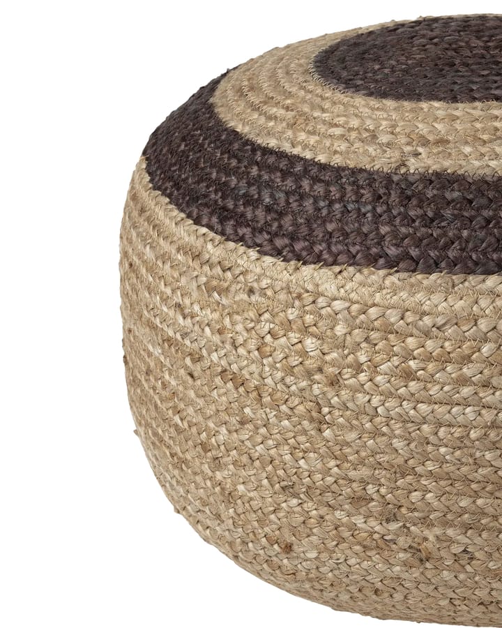 Πουφ από γιούτα Melooni  - Jute-dark brown - Marimekko