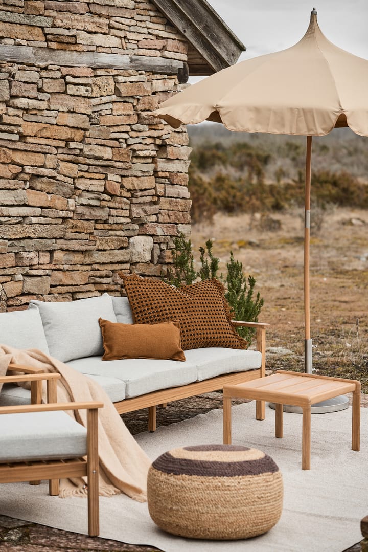 Πουφ από γιούτα Melooni , Jute-dark brown Marimekko