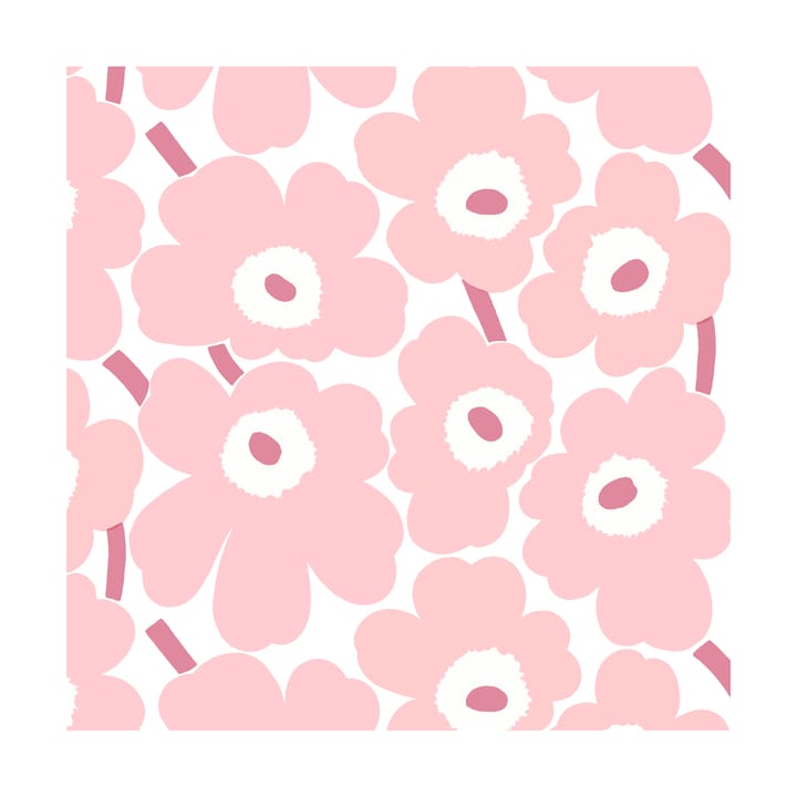 Mini Unikko χαρτοπετσέτες 20-pack - Light Pink - Marimekko