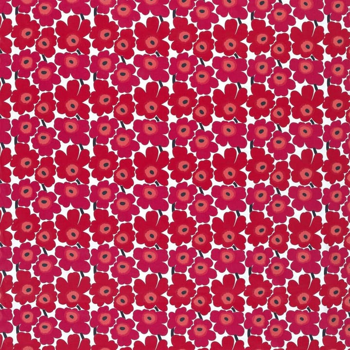 Mini-Unikko ύφασμα - κόκκινο - Marimekko