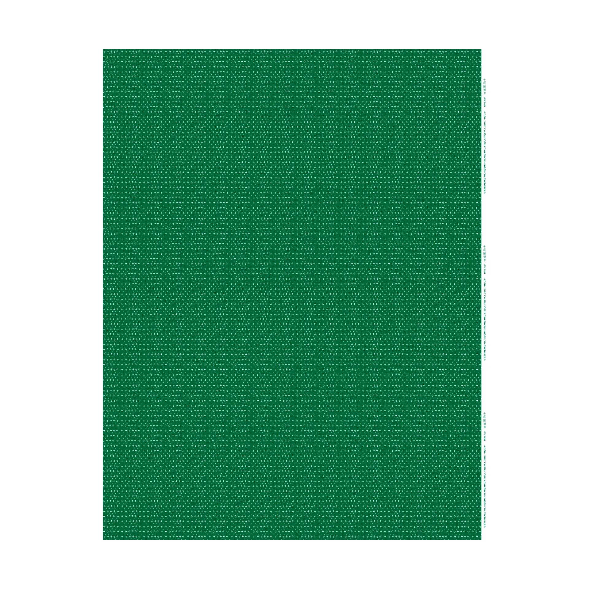 Ύφασμα Muija βαμβάκι-λινό, Πράσινο Marimekko