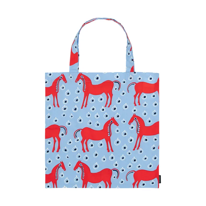 Musta Tamma τσάντα 44x43 εκ. - Light blue-red-black - Marimekko
