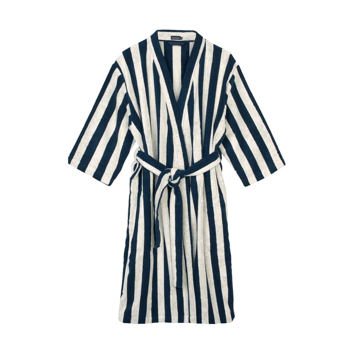 Nimikko μπουρνούζι, Sand-dark blue, S/M Marimekko