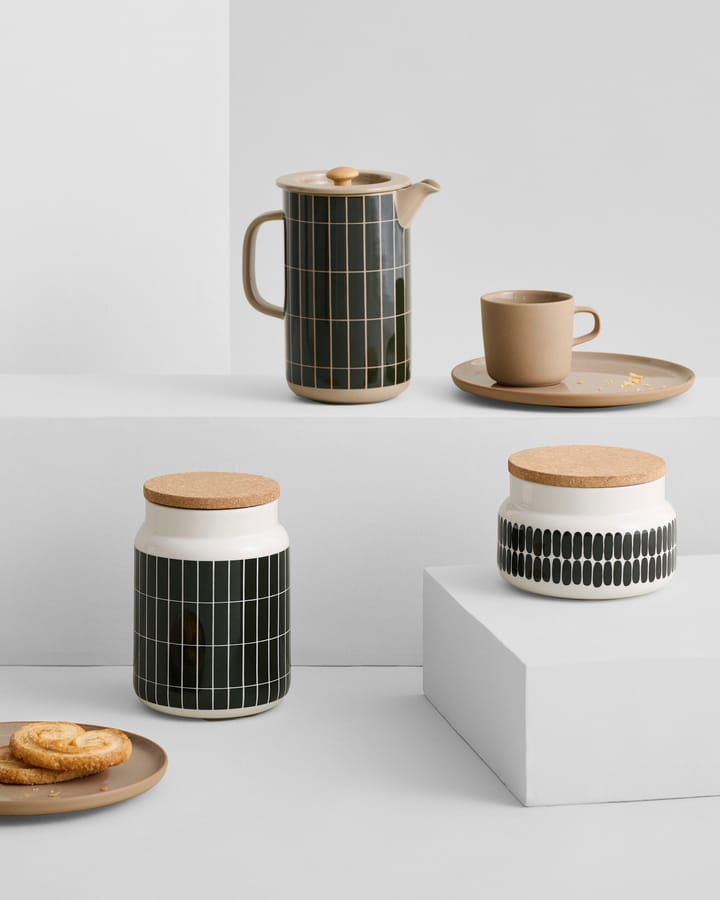 Oiva πιάτο Ø 20 cm, καφέ Marimekko
