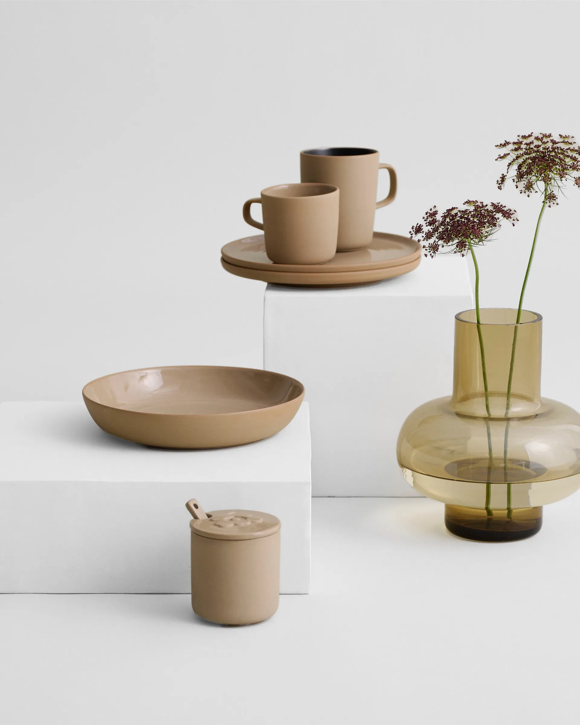 Oiva κούπα 25 cl, καφέ-μαύρο Marimekko