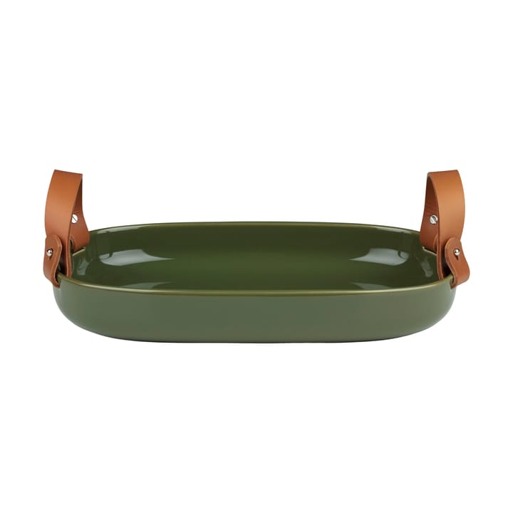 Πιατέλα σερβιρίσματος Oiva iso 23x32 cm - Harvest green - Marimekko