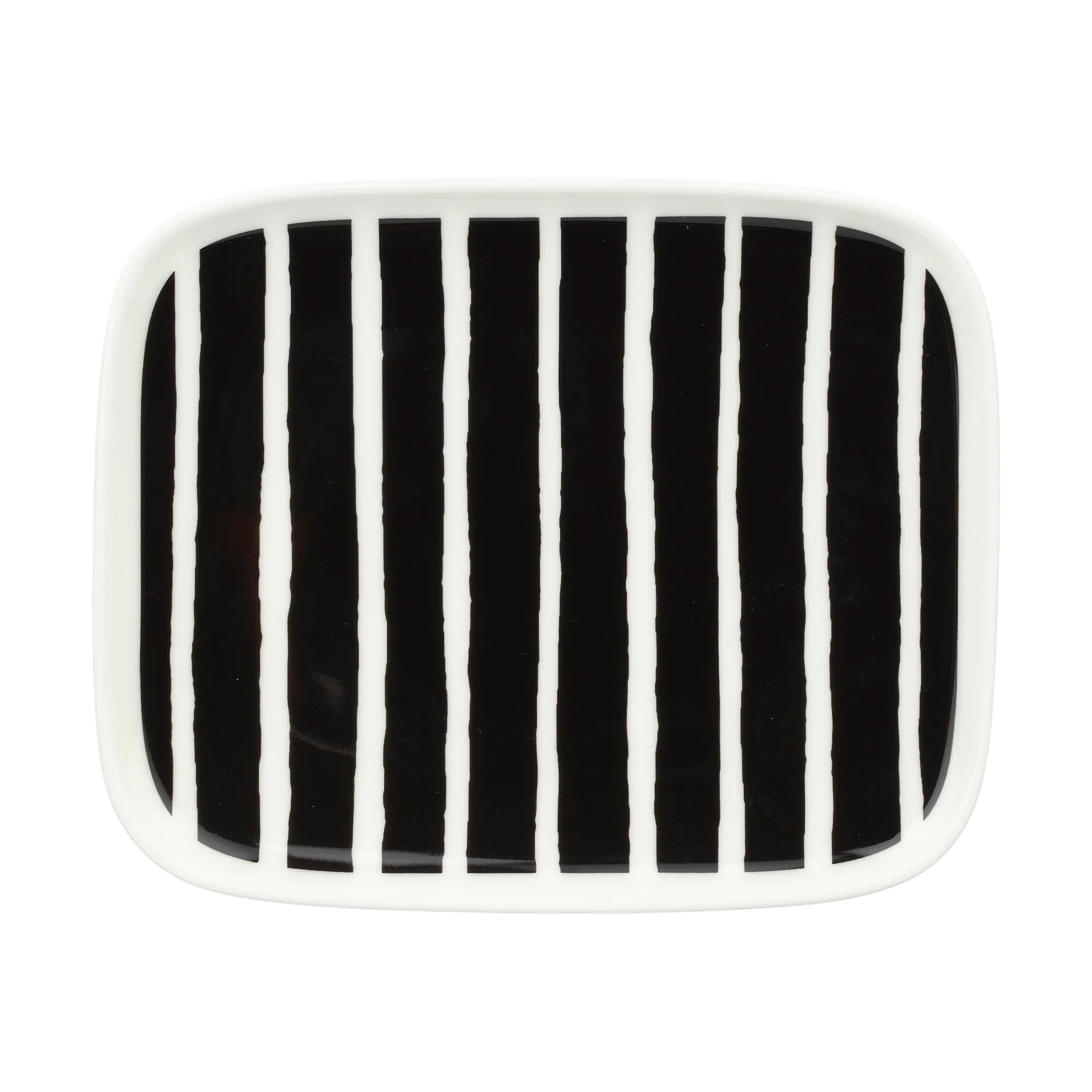 Πιάτο Oiva Piccolo 12x15 cm, Black-white Marimekko