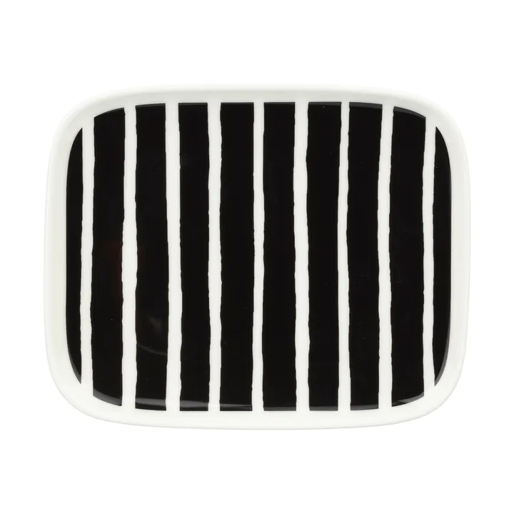 Πιάτο Oiva Piccolo 12x15 cm - Black-white - Marimekko