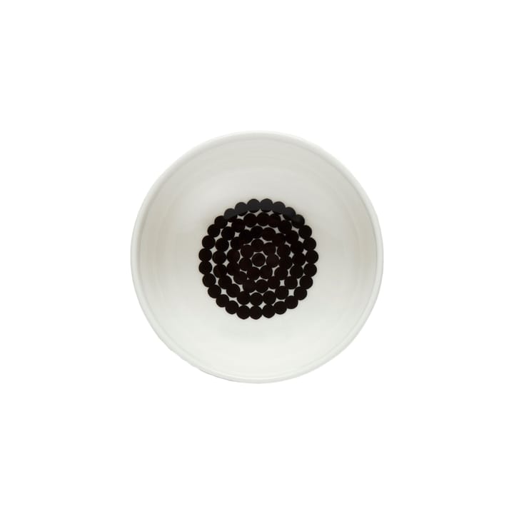 Oiva Räsymatto μπολ 3 dl, μαύρο και λευκό Marimekko