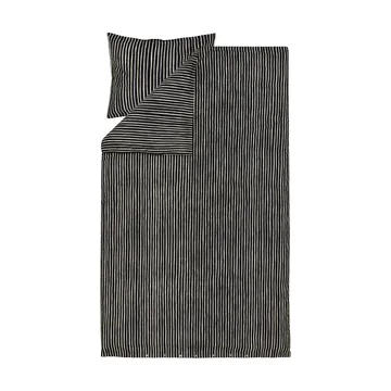 Παπλωματοθήκη Piccolo 150x210 εκ. - Black-off white - Marimekko