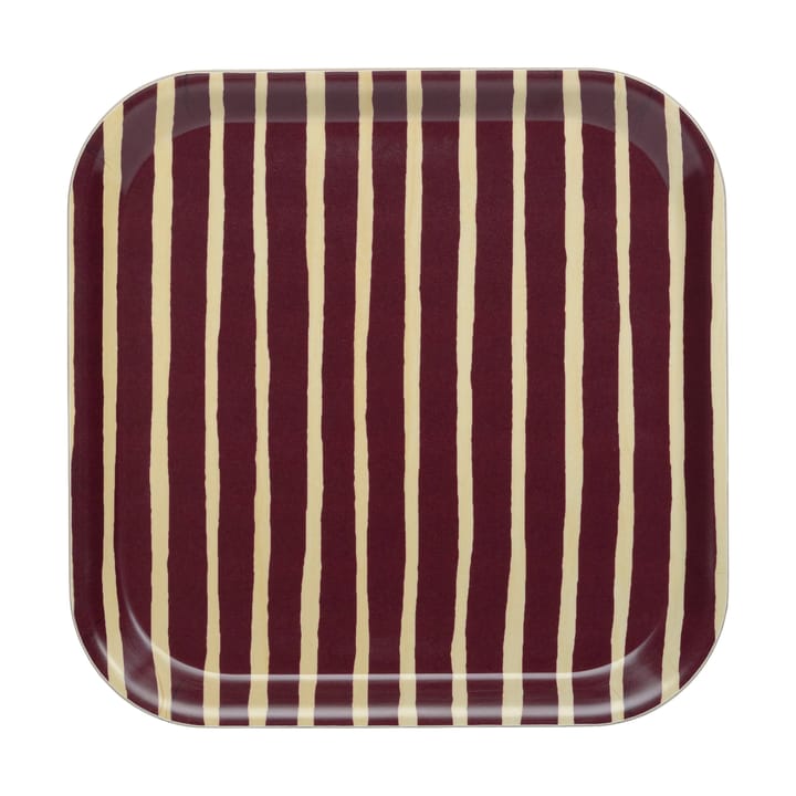 Piccolo δίσκος 20x20 εκ. - Burgundy - Marimekko