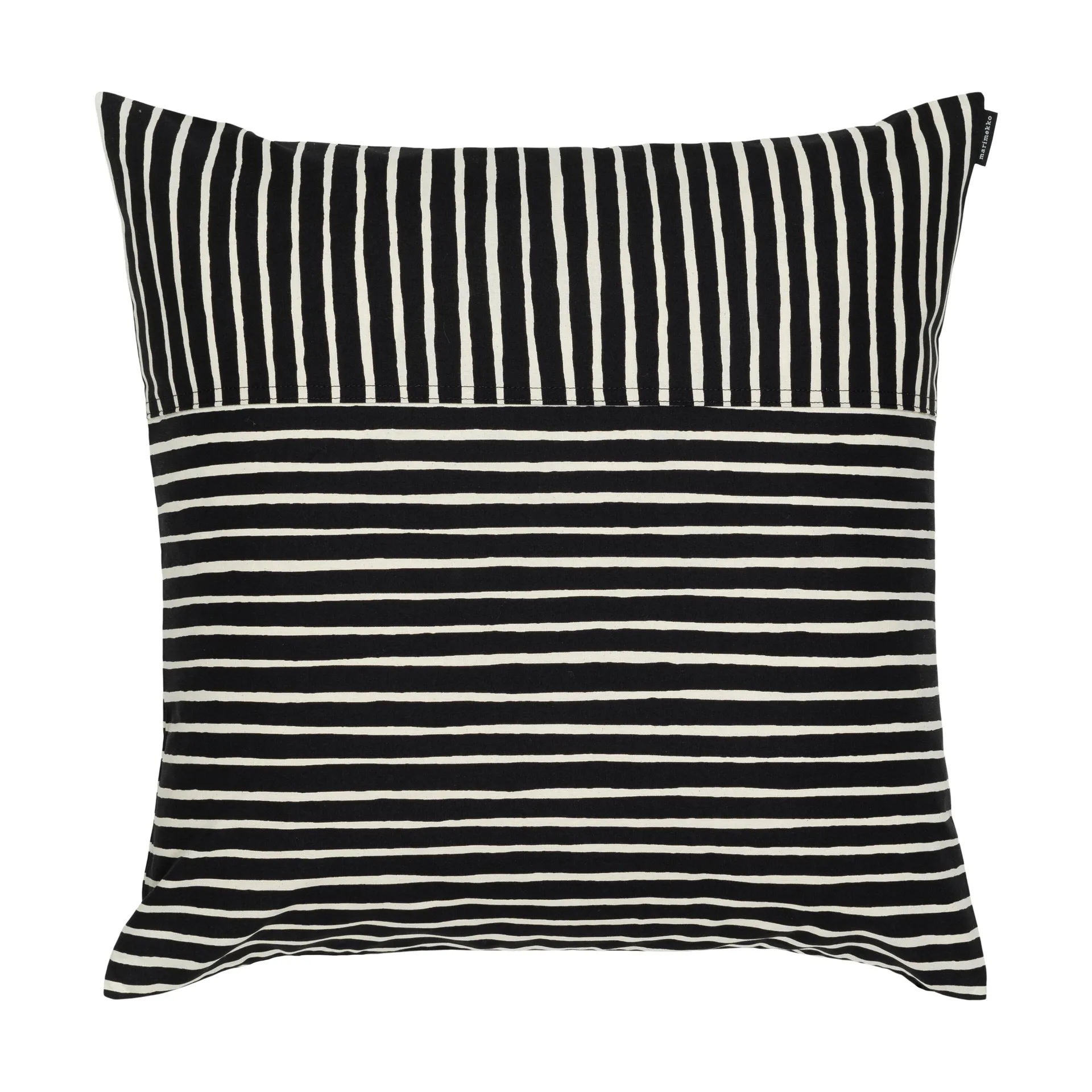 Piccolo κάλυμμα μαξιλαριού 50x50 εκ., Black-cotton Marimekko