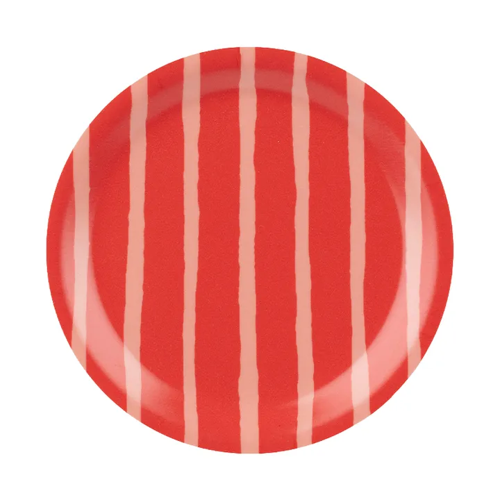 Piccolo σουβέρ - Salmon red-orange red, Ø11 cm - Marimekko
