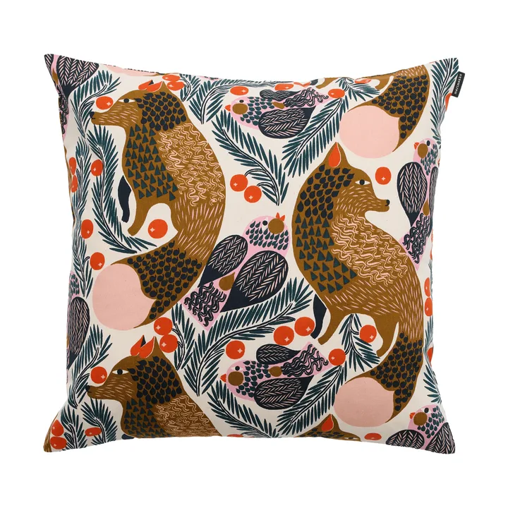 Pieni Ketunmarja μαξιλαροθήκη 50x50 εκ. - White-multicolour - Marimekko