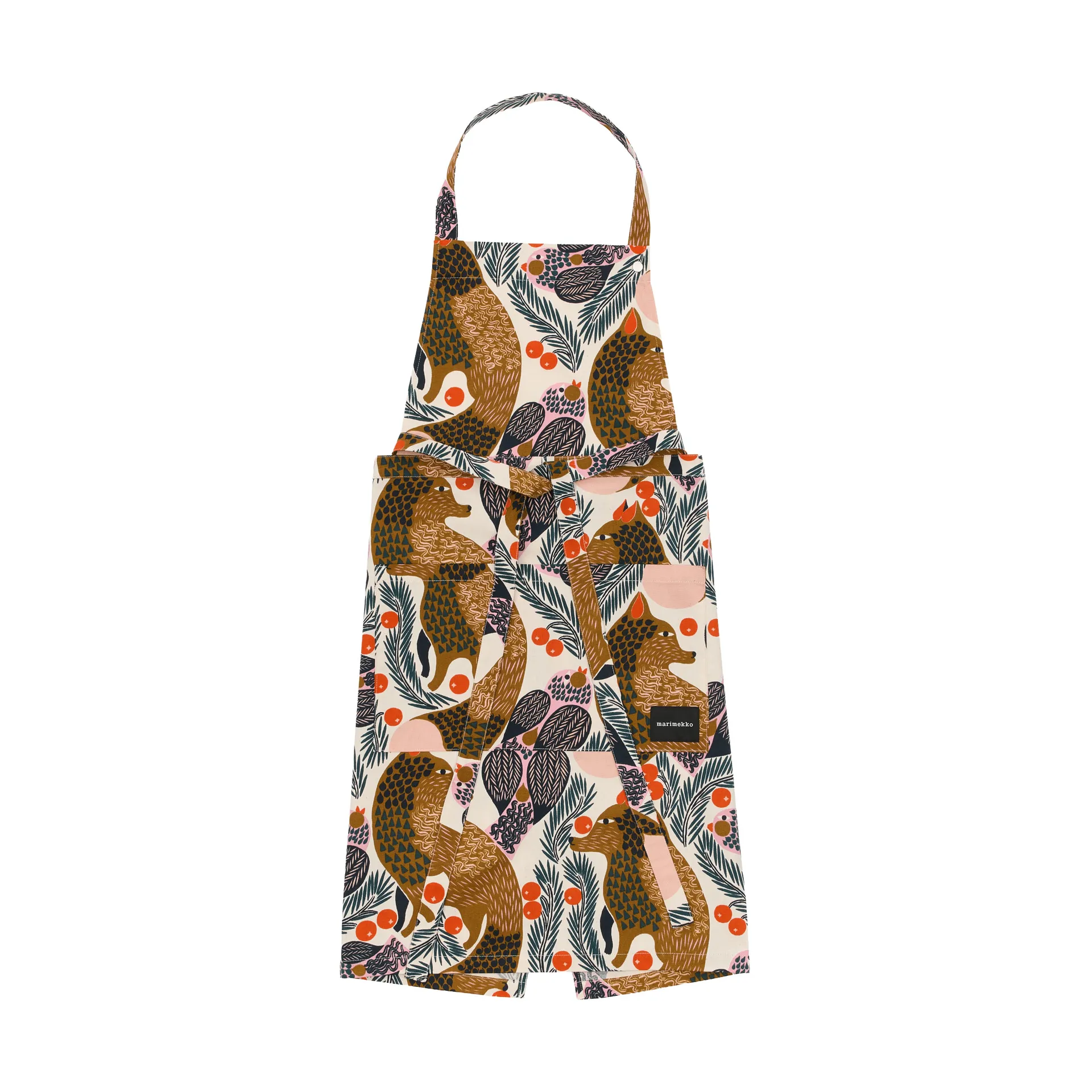 Pieni Ketunmarja ποδιά, White-multicolour Marimekko