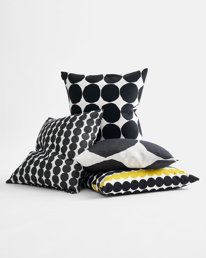 Pieni Kivet κάλυμμα μαξιλαριών 50x50 cm, μαύρο-λευκό Marimekko