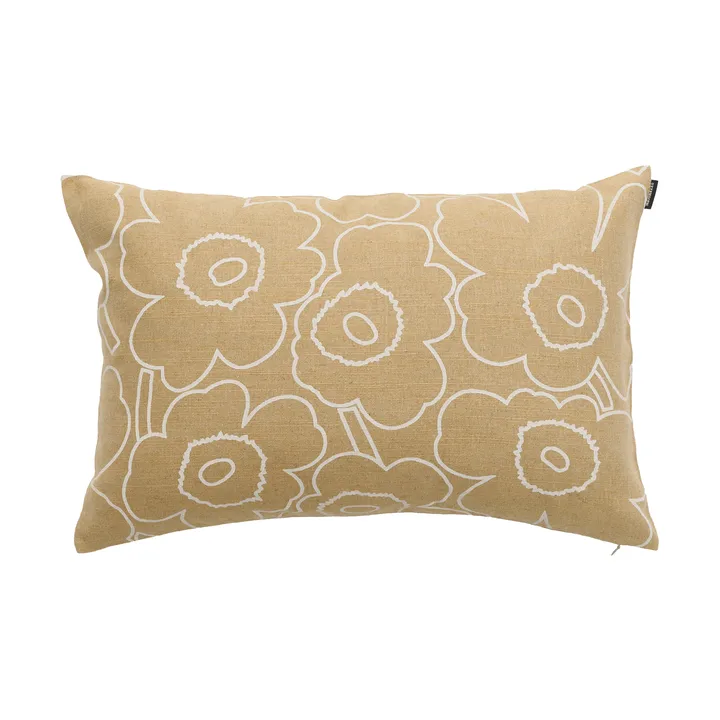 Pieni Piirto Unikko μαξιλαροθήκη - Straw-off white, 40x60 εκ. - Marimekko