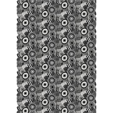 Pieni Siirtolapuutarha ύφασμα - λευκό-μαύρο - Marimekko