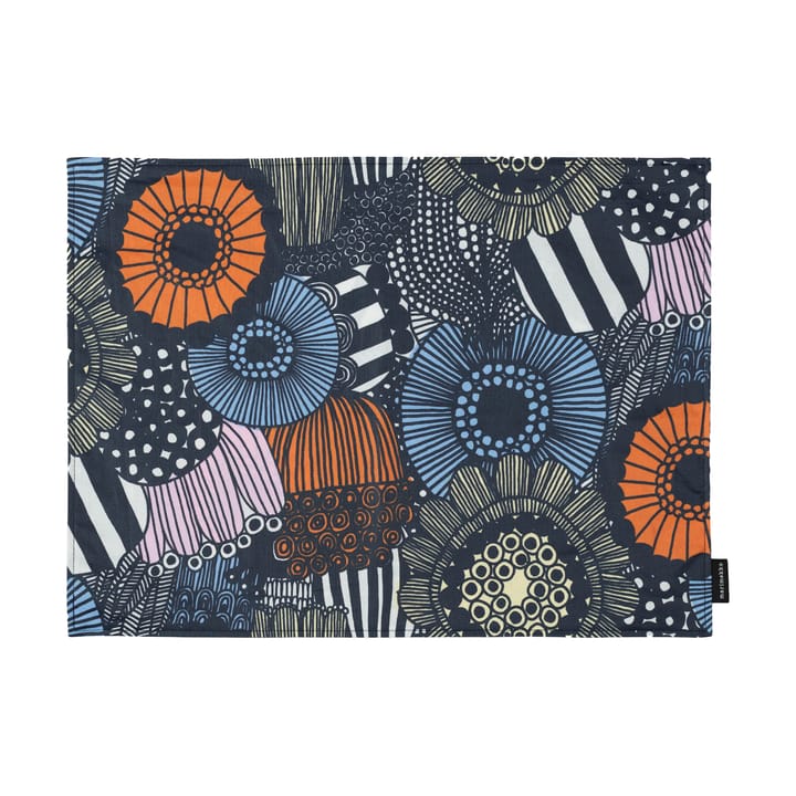 Pieni Siirtolapuutarha σουπλά τραπεζιού - White-yellow-orange-light blue - Marimekko