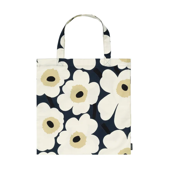 Τσάντα Pieni Unikko 44x43 εκ. - Midnight blue-Cream-Hay - Marimekko