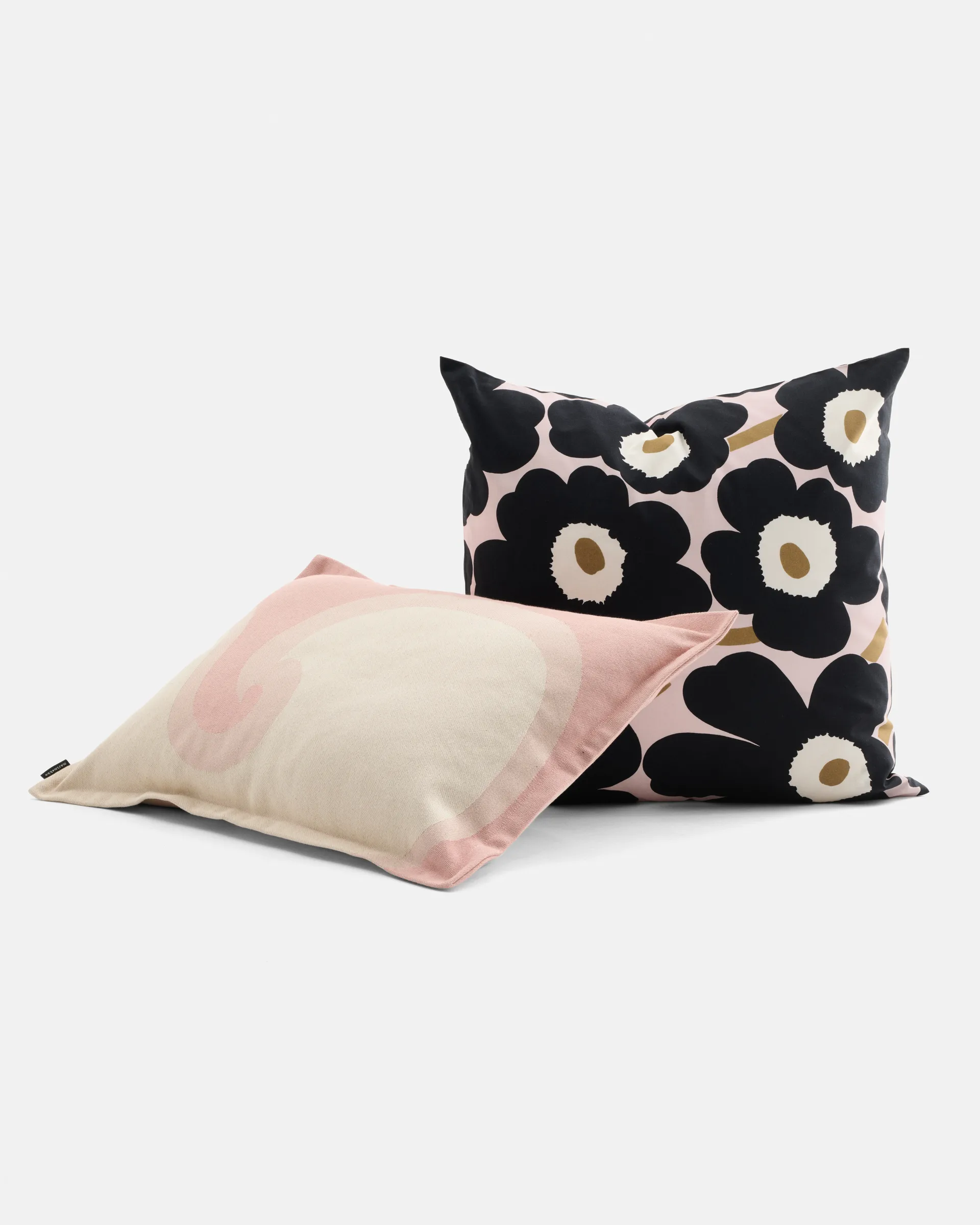 Pieni unikko μαξιλαροθήκη 50x50 εκ., Pink-charcoal-light brown Marimekko