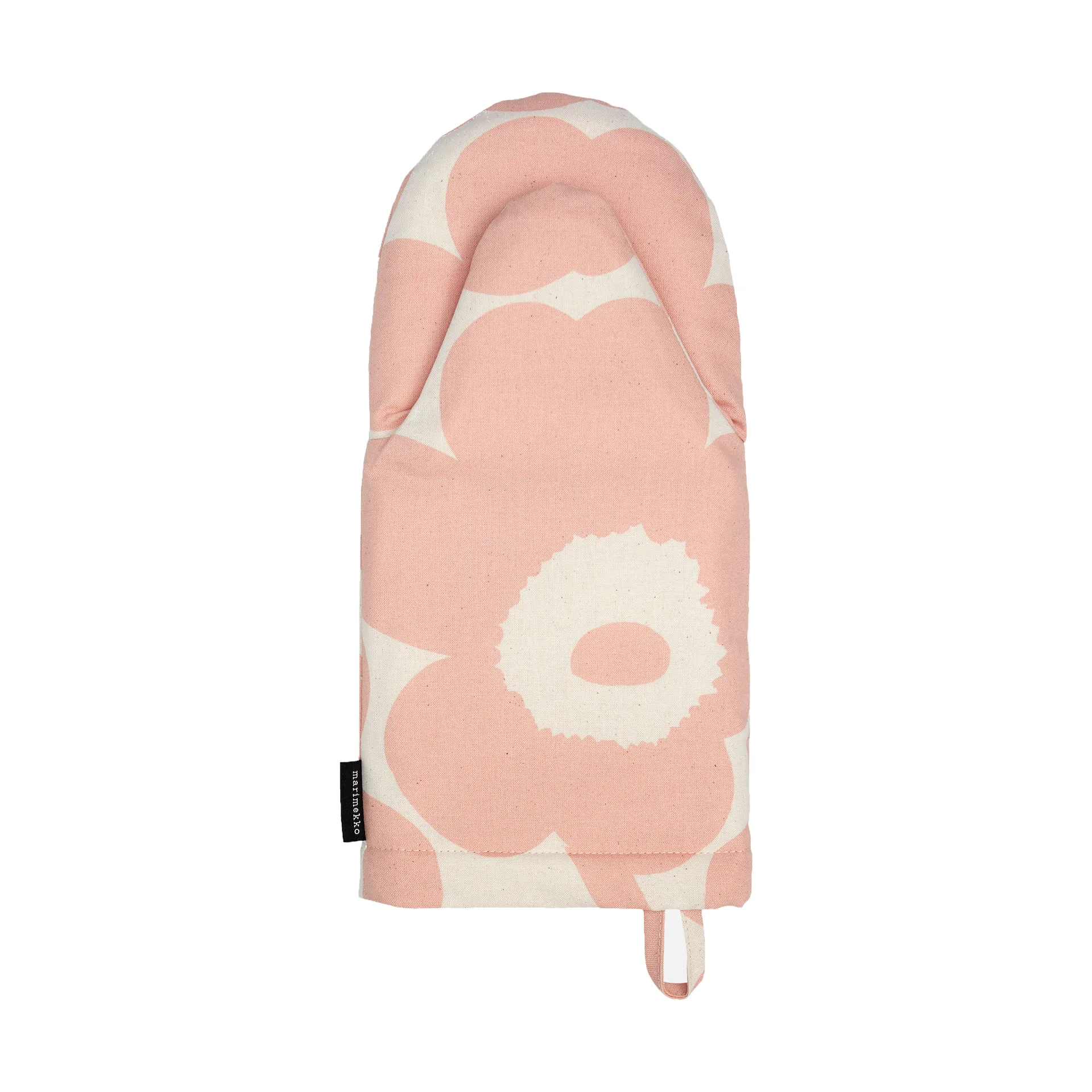 Pieni Unikko γάντι φούρνου, Cotton-peach Marimekko
