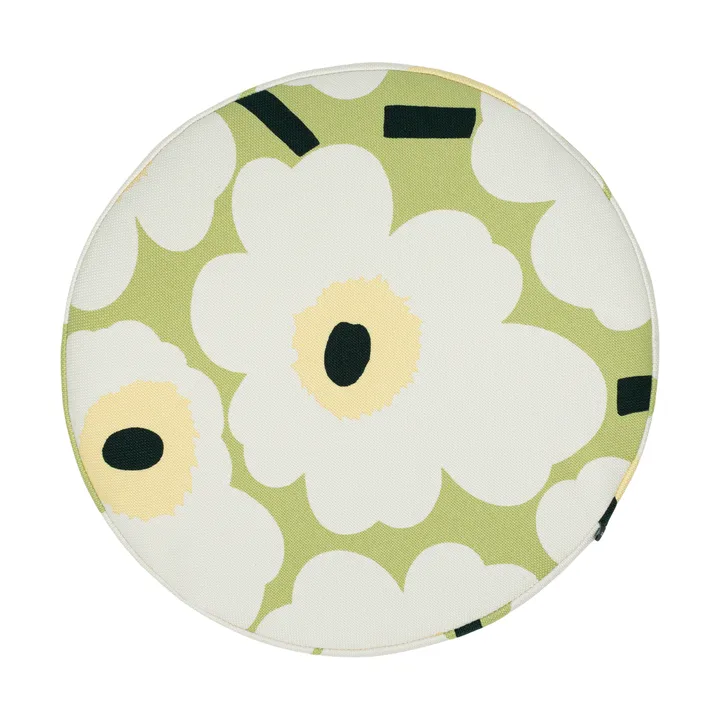 Pieni Unikko μαξιλαράκι καθίσματος - Pear, off white, melon, Ø35 εκ. - Marimekko