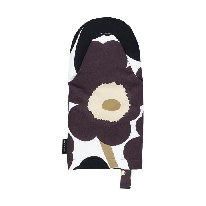 Pieni Unikko γάντι φούρνου - White-dark grey-beige - Marimekko