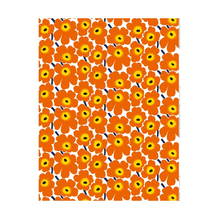Pieni Unikko μουσαμάς - Πορτοκαλί - Marimekko