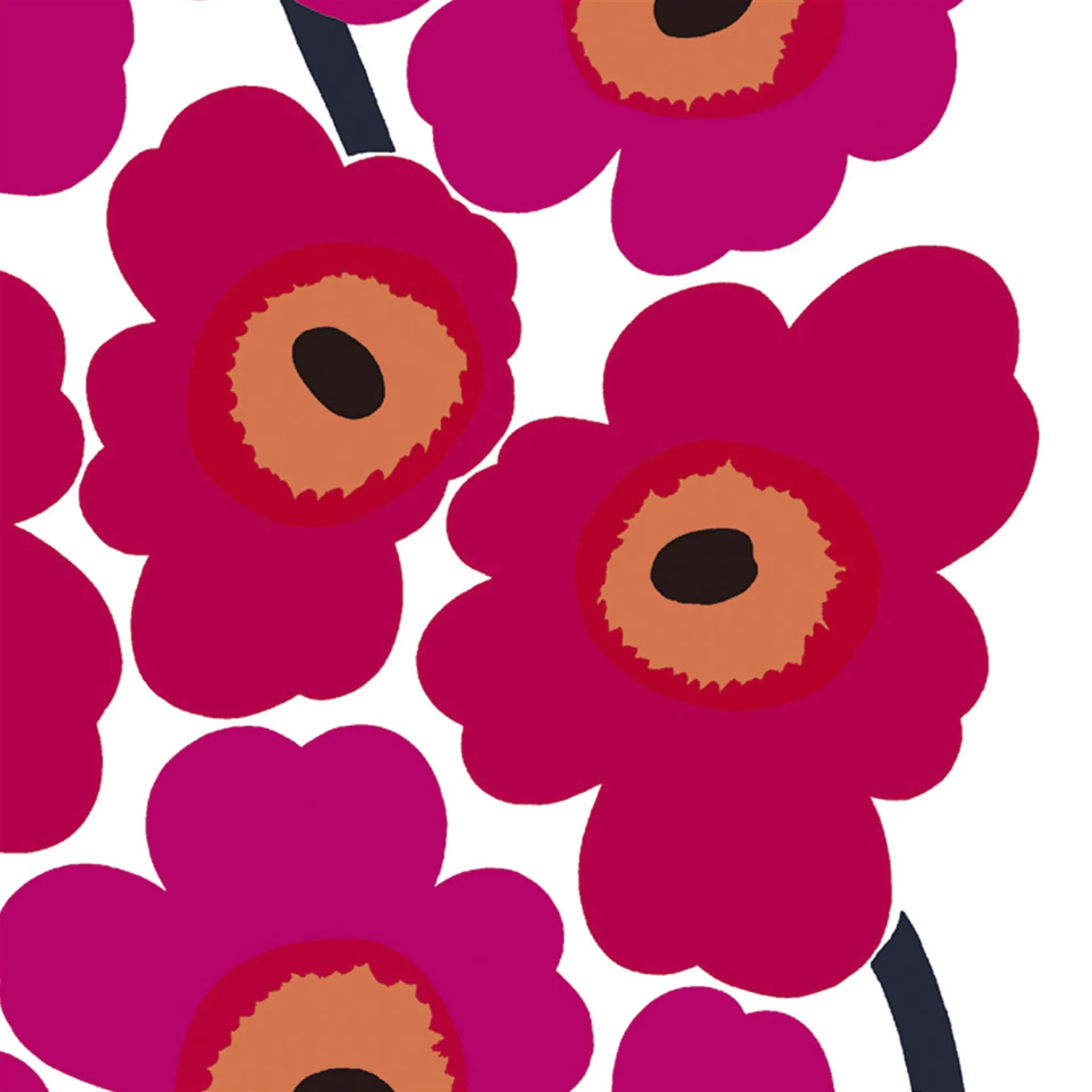 Pieni Unikko μουσαμάς, κόκκινο Marimekko