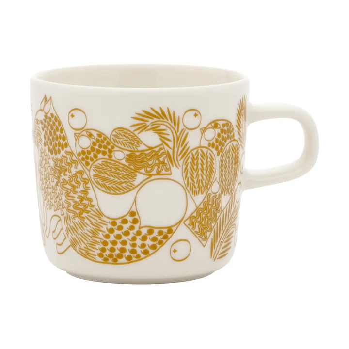 Piirto Ketunmar φλιτζάνι καφέ - White-bronze brown, 20 cl - Marimekko