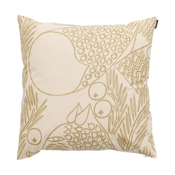 Piirto Ketunmarja μαξιλαροθήκη - Off white-gold, 50x50 εκ. - Marimekko