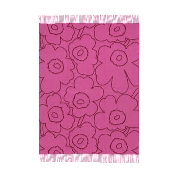 Piirto Unikko ριχτάρι 130x170 εκ. - Burgundy-fuchsia - Marimekko