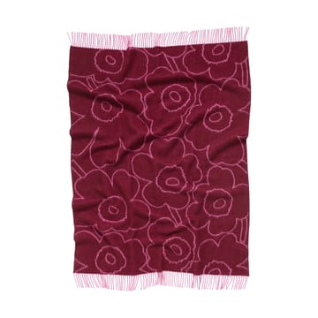 Piirto Unikko ριχτάρι 130x170 εκ. - Burgundy-fuchsia - Marimekko