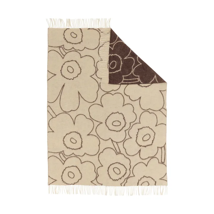 Piirto Unikko ριχτάρι 130x170 εκ. - Off white-κονικλοχρώμιο - Marimekko
