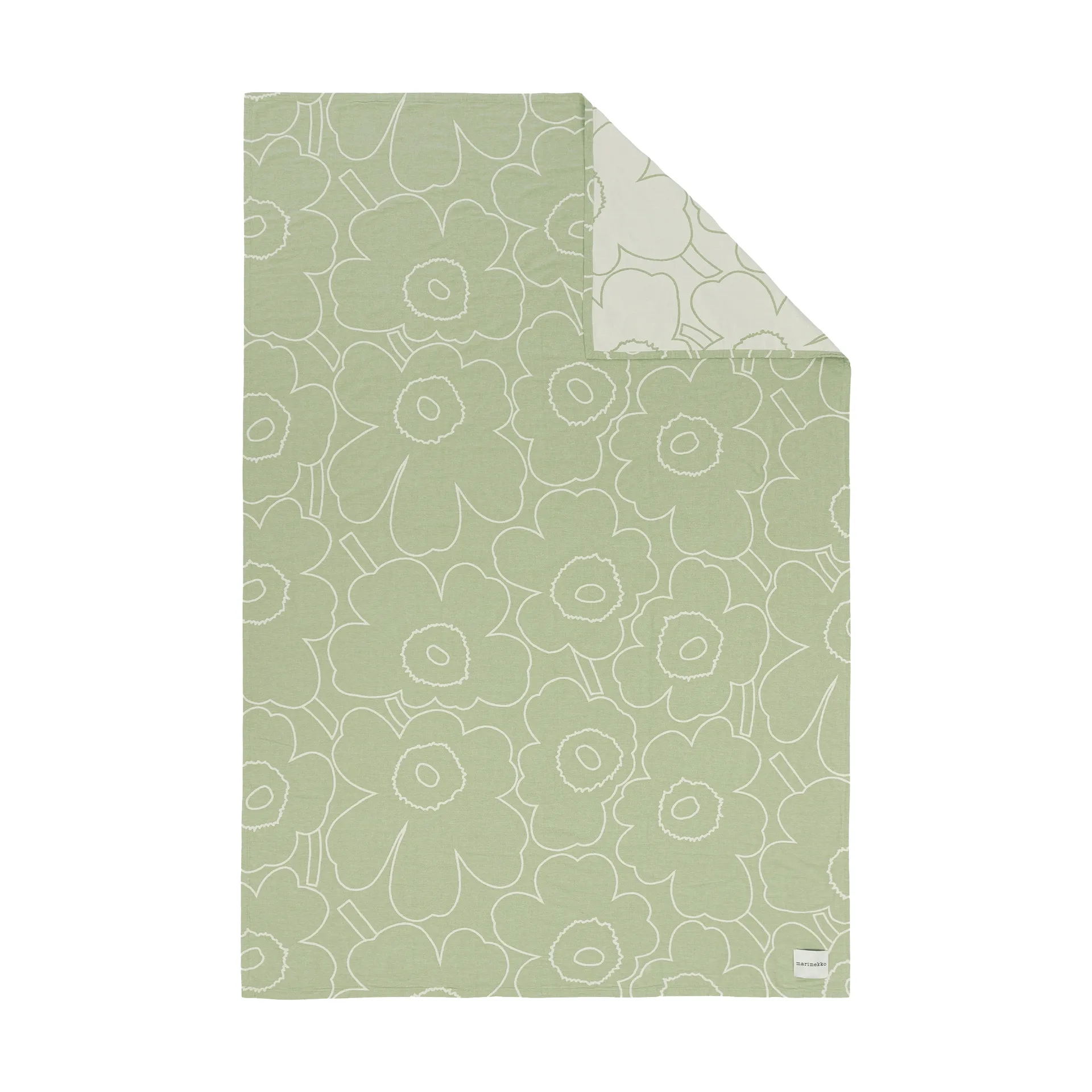 Piirto Unikko ριχτάρι 160x260 εκ., Pear-off white Marimekko