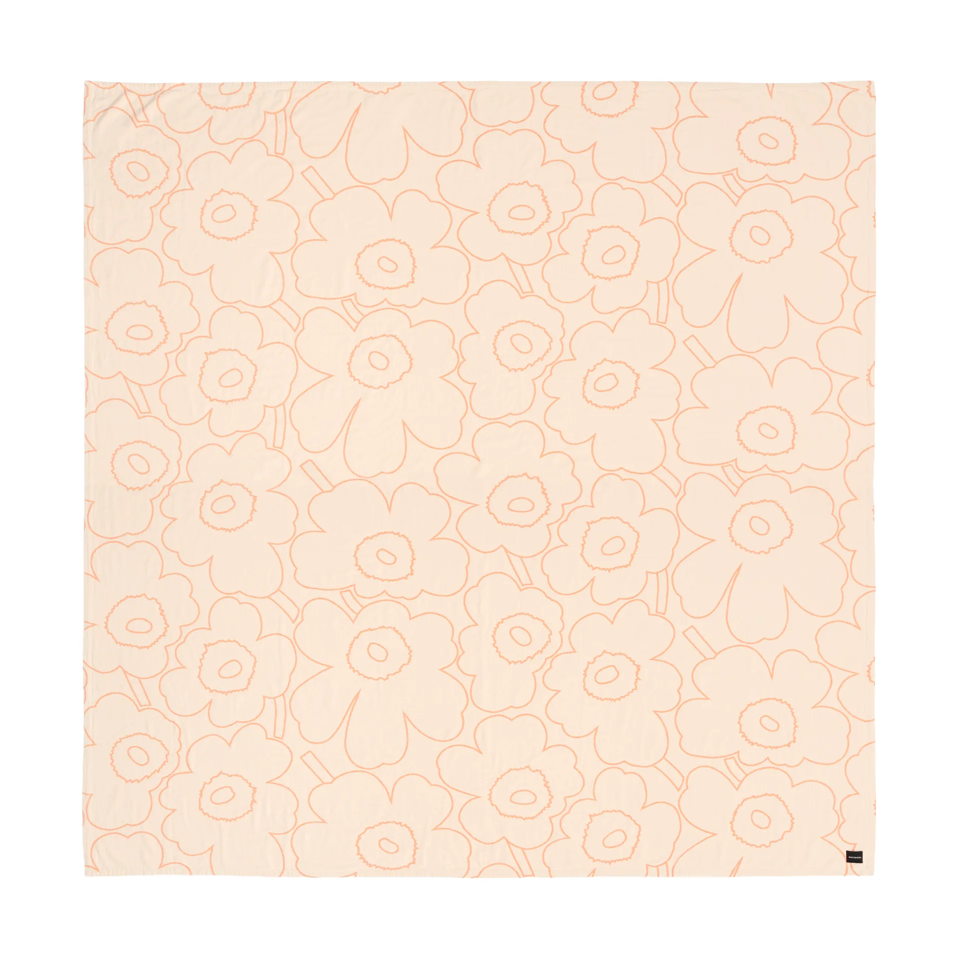 Ριχτάρι Piirto Unikko 260x260 εκ., Μπεζ Marimekko