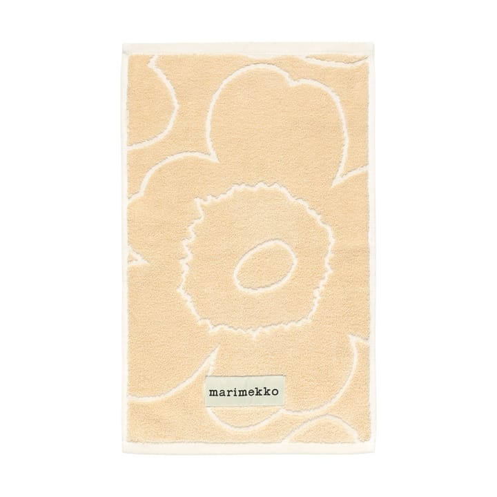 Piirto Unikko πετσέτα φιλοξενούμενου 30x50 cm - Μπεζ - Marimekko