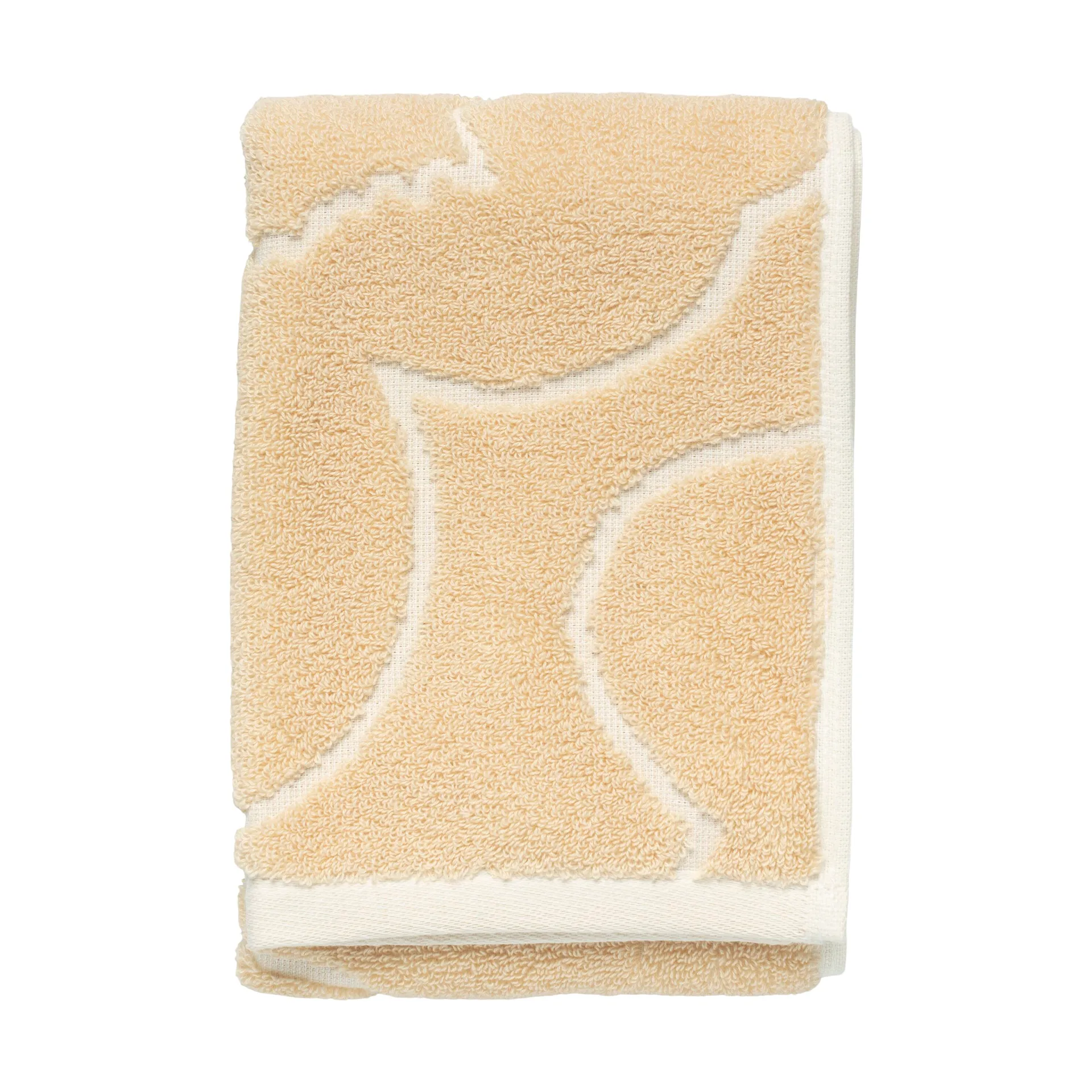 Piirto Unikko πετσέτα φιλοξενούμενου 30x50 cm, Μπεζ Marimekko