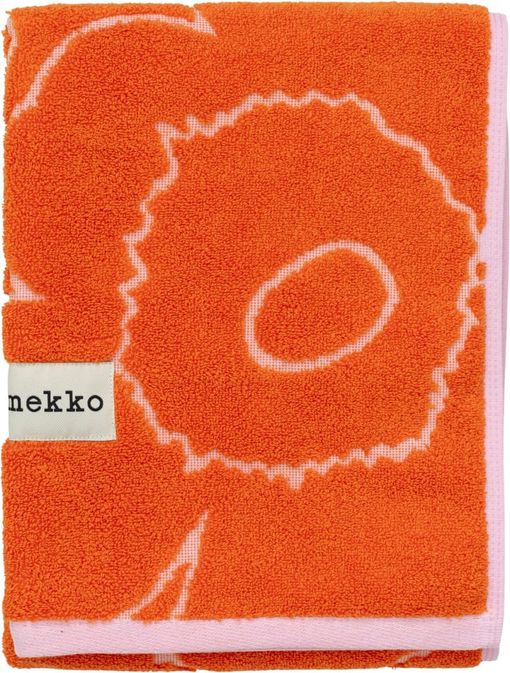 Piirto Unikko πετσέτα 50x100 cm, Burnt orange-pink Marimekko