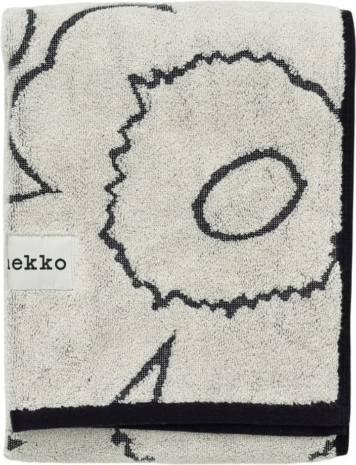 Piirto Unikko πετσέτα 50x100 cm, Ivory-black Marimekko