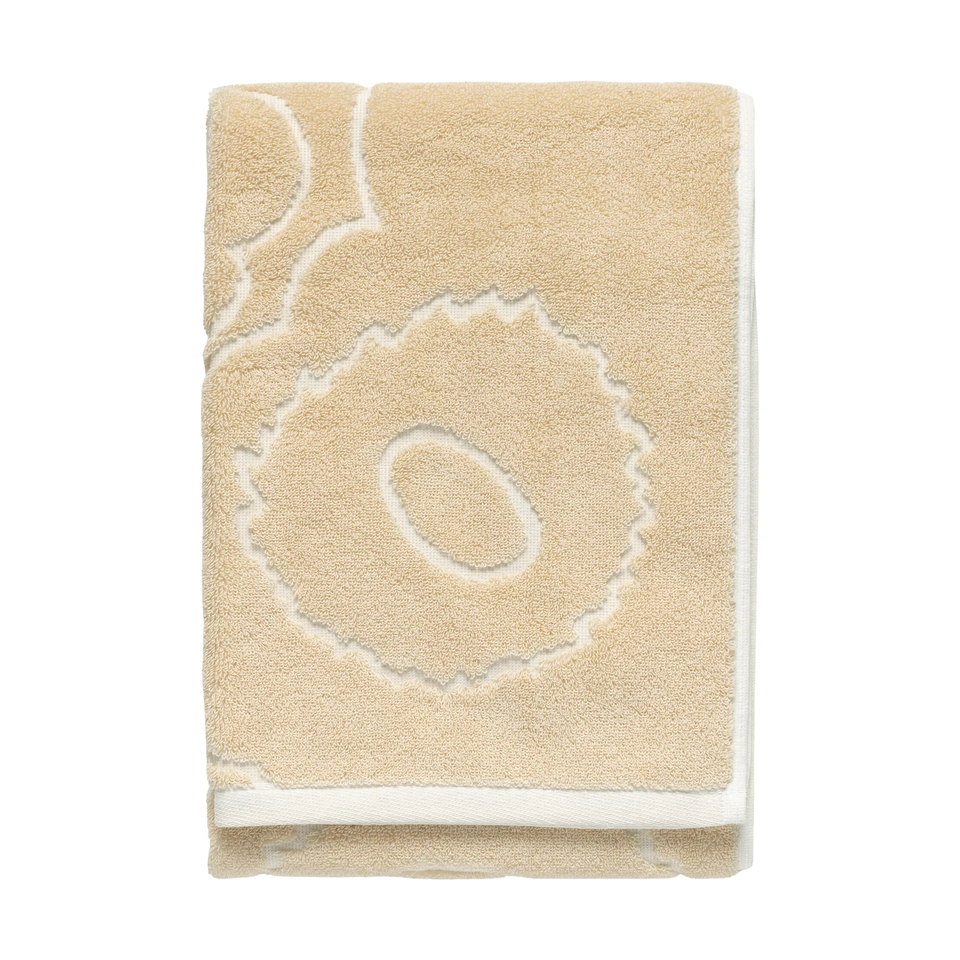 Piirto Unikko πετσέτα 50x100 cm, Μπεζ Marimekko