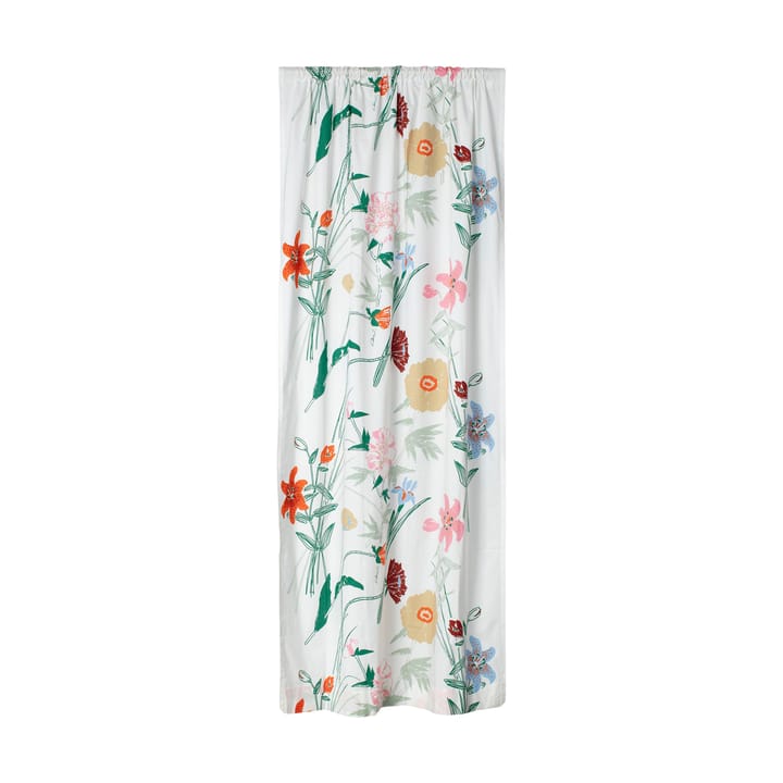 Puutarhakutsut κουρτίνα 135x245 cm - White-green-orange-beige - Marimekko