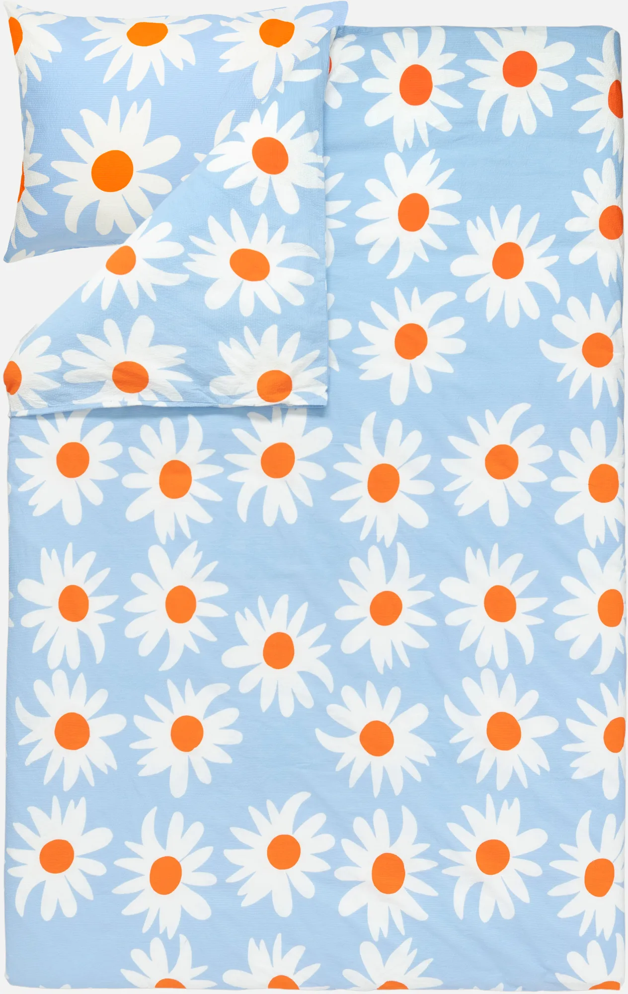Rakastaa ei rakasta πάπλωμα 150x210 cm, Orange-Off-white-light blue Marimekko