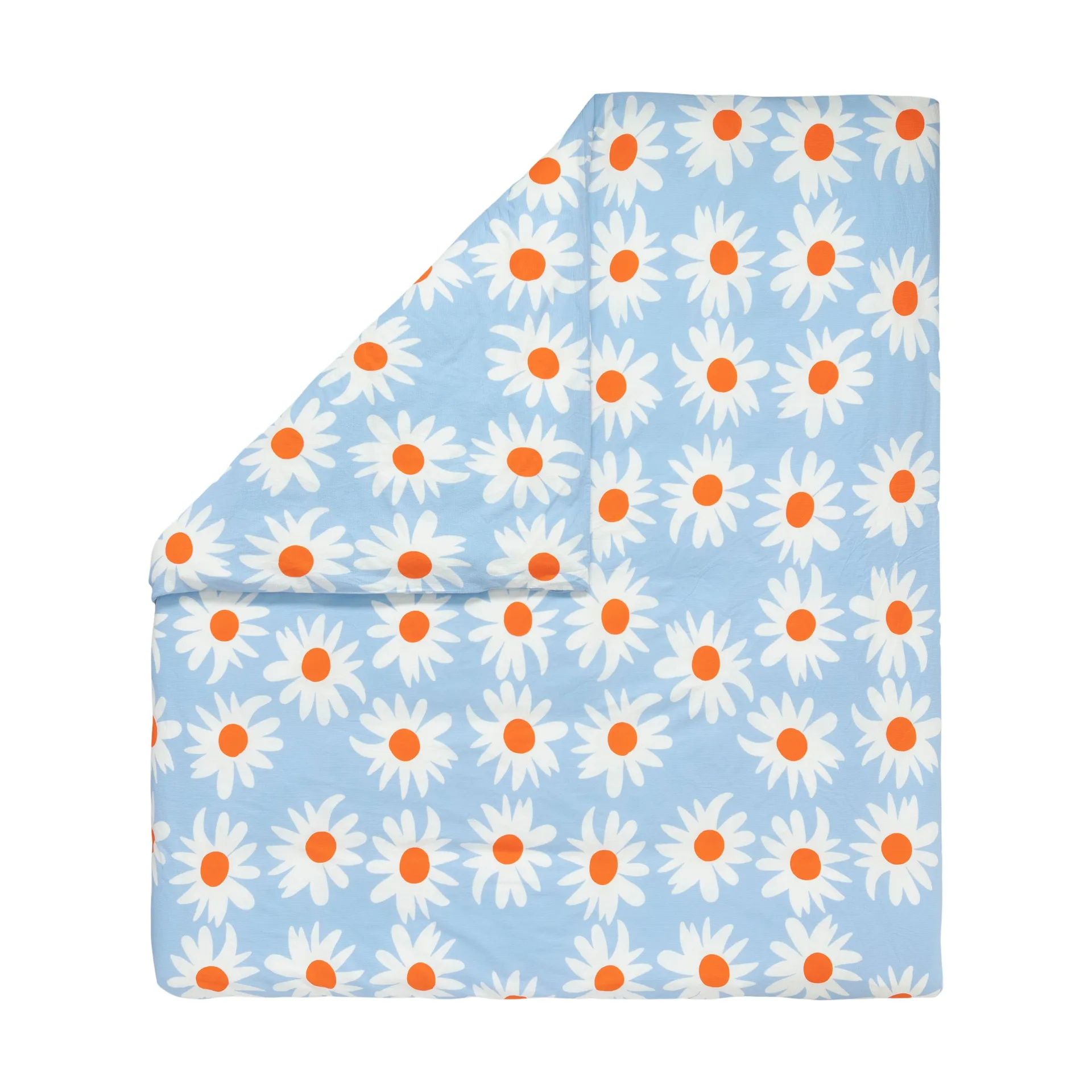 Rakastaa ei rakasta πάπλωμα 240x220 cm, Orange-Off-white-light blue Marimekko