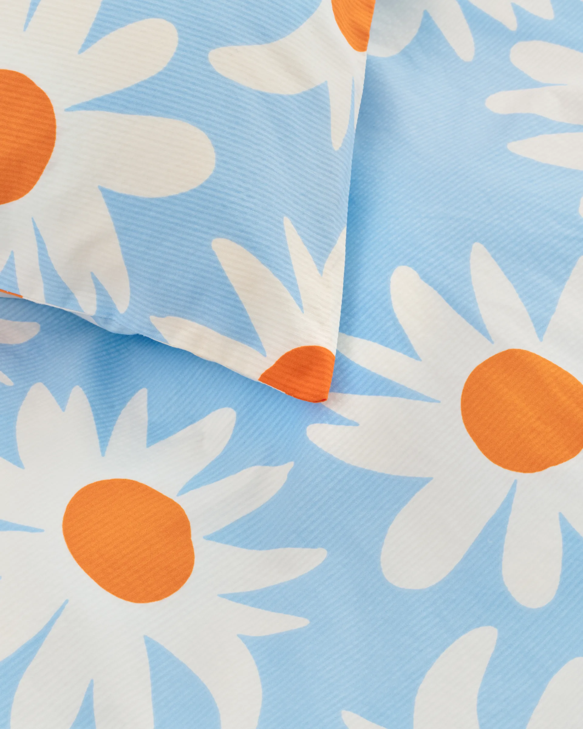 Rakastaa ei rakasta μαξιλαροθήκη 50x60 cm, Orange-Off-white-light blue Marimekko