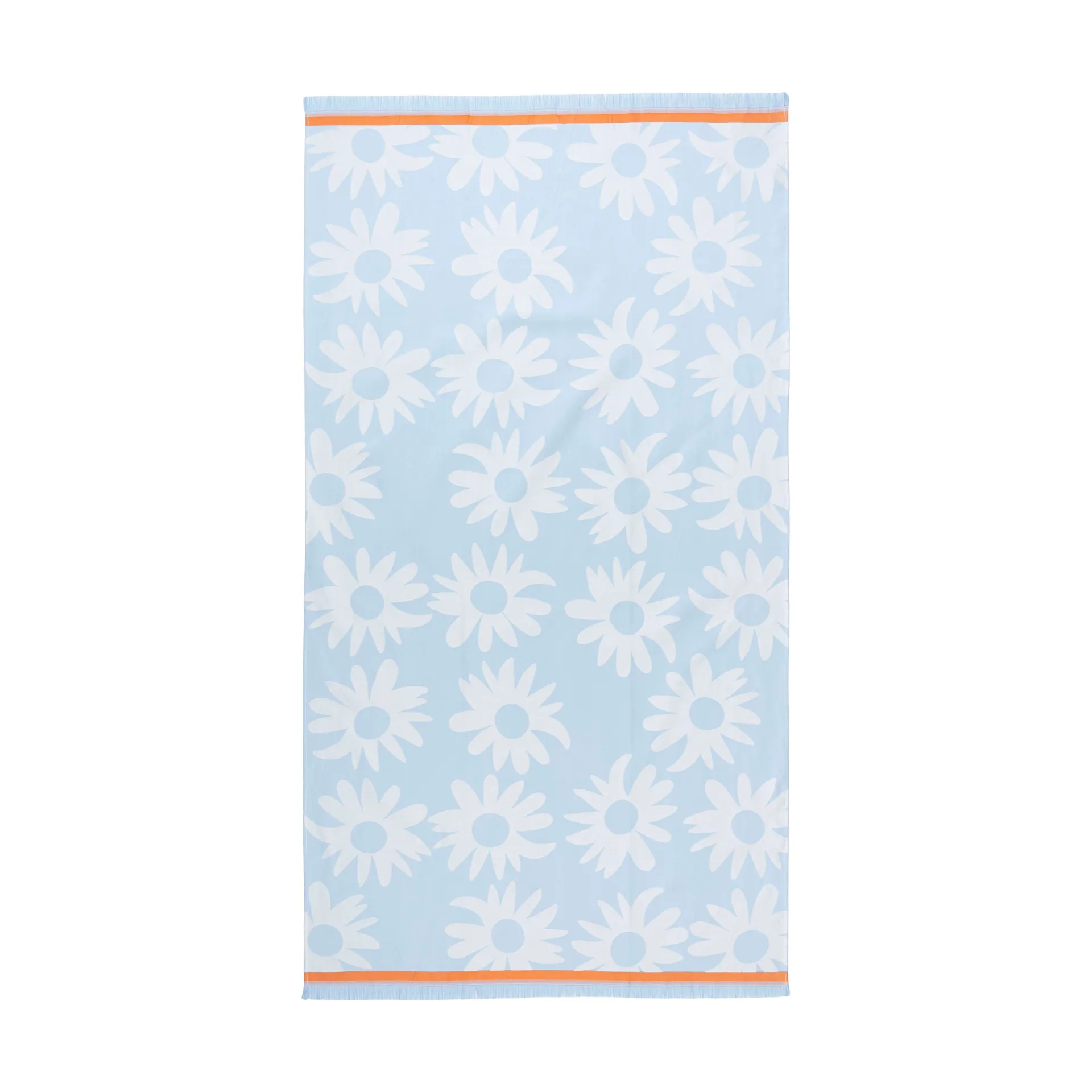 Rakastaa ei rakasta πετσέτα χαμάμ 91x165 cm, Orange-Off-white-light blue Marimekko